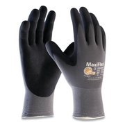 Maxiflex Endurance Seamless Knit Nylon Gloves, X-Large, Gray/Black, Pair, 12PK 34-844/XL
